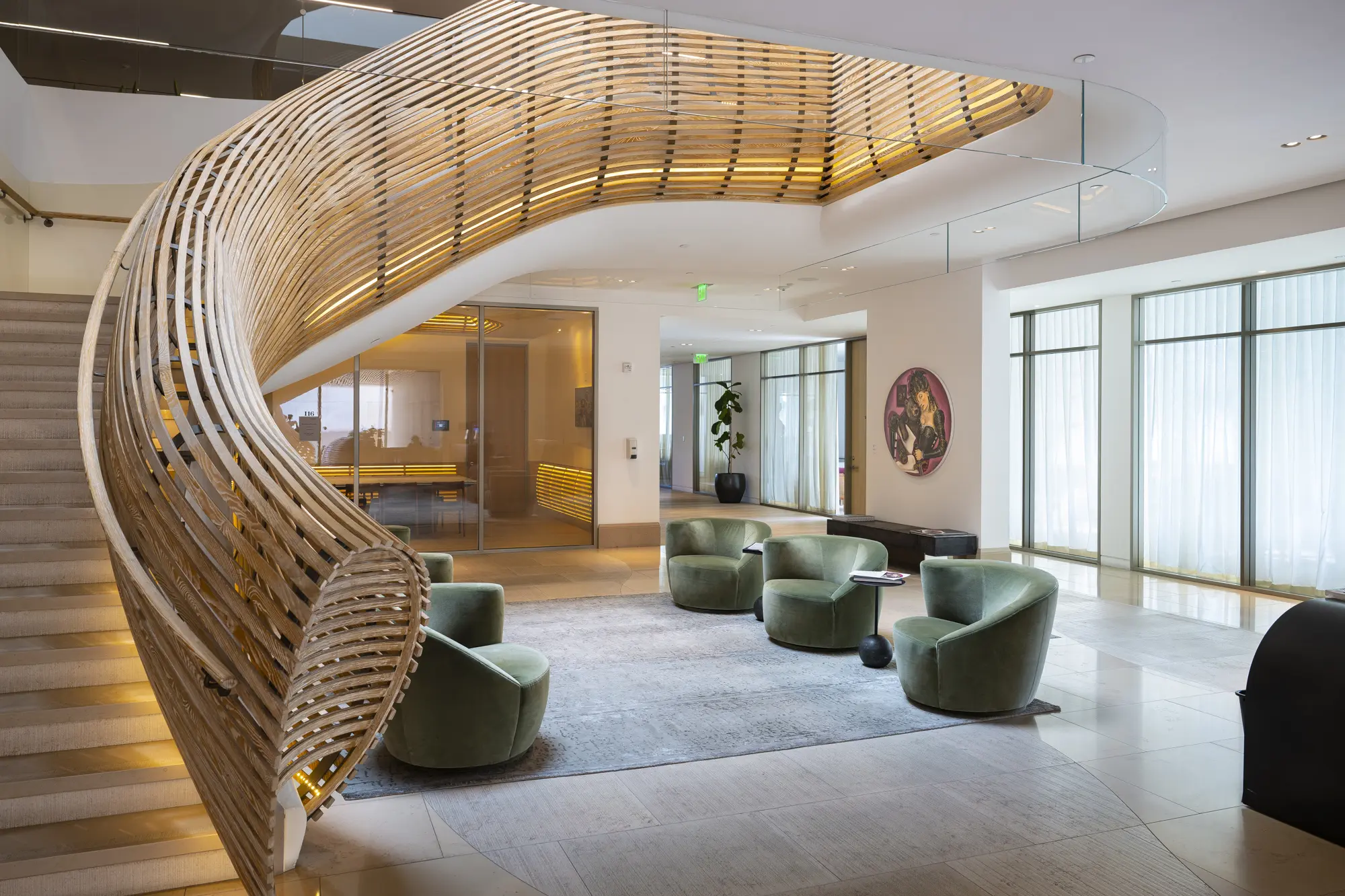<i>Oscars Green Room for Rolex.  </i><span>Institutional architecture</span>